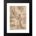 thumbnail image 2 of Vicente Salvador Gómez 18x24 Black Modern Framed Museum Art Print Titled - The Vision of Saint Anthony of Padua, 2 of 5