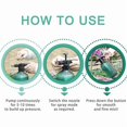 thumbnail image 3 of Fine Mist Spray Bottle 2L Plastic, Portable Pressure with Top Pump, Empty Watering Can with Adjustable Nozzle for Indoor and Outdoor Gardening or Hous, 3 of 5