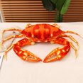 thumbnail image 2 of 27/38/60/80CM Simulated Crab Plush Toys Soft Cartoon Creative Crab Stuffed Animal Doll Home Decoration Birthday Gift, 2 of 7