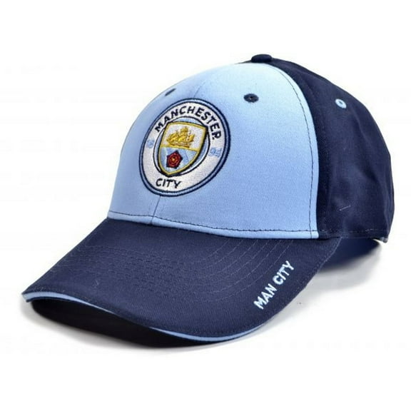 Manchester City FC Contrast Panel Baseball Cap