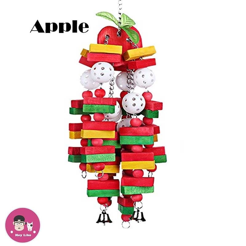 Set of 3 Chew Toy With Apple