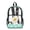 Daisy Mint Green, variant on SEANATIVE Clear Backpacks for Boys Girls Large Capacity Kids Stylish Transparent Bookbag Clear Bags Teens PVC School Backpack School Supplies, Dachshund Dog Paw Beige