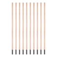 thumbnail image 1 of Unique Bargains 5x355mm Copper Coated Gouging Carbon Gouging Rods Electrodes 10 Pack, 1 of 4