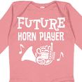 thumbnail image 4 of Inktastic Future French Horn Player Childs Music Boys or Girls Long Sleeve Baby Bodysuit, 4 of 5