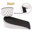 thumbnail image 3 of 3 Pairs Memory Foam Invisible Height Increasing Insoles Height Elevator Insoles Heel Lift Shoe Pad - 4cm, 3 of 6