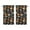 Halloween-themed331, variant on 2 PCS Halloween Window Curtains Featuring Ghost and Skeleton Pattern, Spooky Cute Rod Pocket Kitchen Panels 27.5x36in(70x90cm) Kitchen Curtains