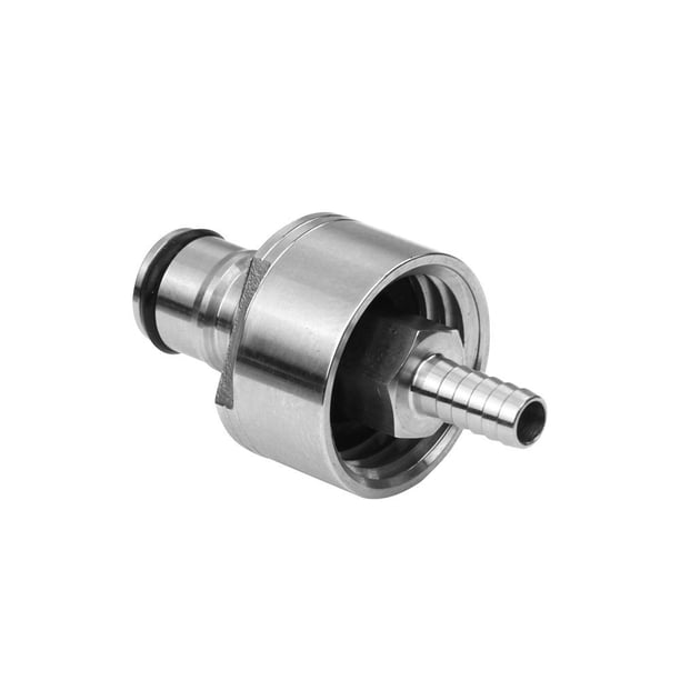 Tapa de carbonatación de acero inoxidable para llenado de botellas de refrescos caseros Limpieza de líneas/carbonatación de acero inoxidable