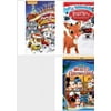 Christmas Holiday Movies DVD 4 Pack Assorted Bundle Paw Patrol: Pups Save Christmas Rudolph the Red-Nosed Reindeer Mickey's Christmas Carol 30th Anniversary - Special Edition + Digital Copy