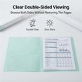 Verical Folder File Multi-Layer Display Book File Folder, Morandi-Colored Document Folder ...
