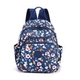 thumbnail image 2 of Vento Marea-Mini mochila con estampado de flores para mujer, bolso de hombro estilo Preppy, impermeable, de nailon, 2021 Fivean unisex, 2 of 2