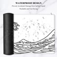 thumbnail image 6 of Large Mouse Pad, XXL Gaming Mousepad, Desk Mat for Desktop, Thick Rubber, Big & Long Size, Stitched Edges, Full Desk Pad for Laptop & Computer, Extended 35.4 x 15.7 in, White Great Wave, 6 of 6