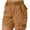 Khaki, variant on Daznico Women's Cargo Shorts - Loose Fit Summer Hiking with Multiple Pockets,for Size M