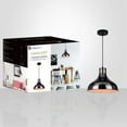 thumbnail image 3 of Xtricity - Pendant Light, 11.8 '' Width, From the Cavalioff Collection, Black Chrome, 3 of 3