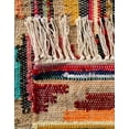 thumbnail image 7 of Unique Loom Chindi Trellis Collection Area Rug - Candy (4' 1" x 6' 1" Rectangle Multi/Beige), 7 of 7