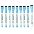 thumbnail image 1 of Magnetic Whiteboard Pen, 0.5-1mm Fine Tip Dry Erase Blue Markers, 10 Pcs, 1 of 6