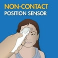 thumbnail image 4 of Veridian Infrared Non-Contact Forehead Thermometer, 1-Second Readout, Positioning Sensor, 4 of 9