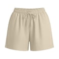 thumbnail image 6 of Linen Shorts For Women，Elastic Waist Shorts Women Exercise Shorts For Women Workout Shorts Women Shorts Casual Wide Leg Shorts High Waisted Linen Shorts Womens Dress Shorts Gym Shorts, 6 of 9