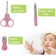 thumbnail image 2 of Baby Health Care Set Portable Newborn Baby Tool Kits Kids Grooming Kit Safety Cutter Nail Care Set for Baby Children-10Pcs/Set, 2 of 9