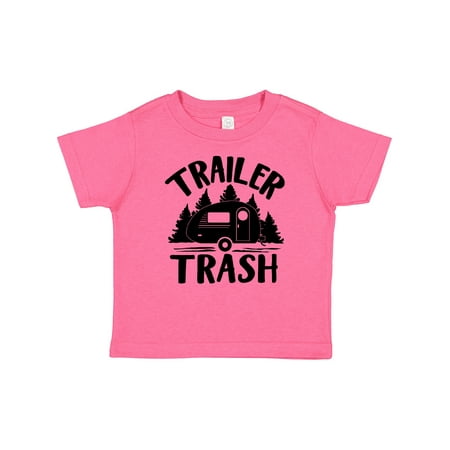 

Inktastic Trailer Trash- Camping Humor Boys or Girls Baby T-Shirt