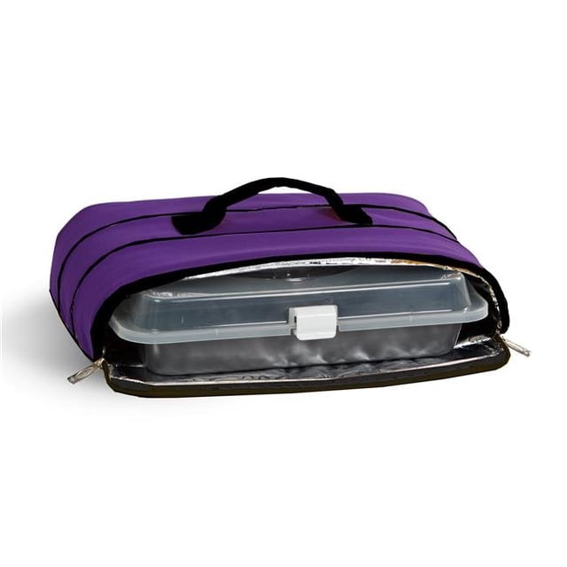 Picnic Plus PSM-722P Casserole Carrier, Purple