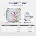 thumbnail image 6 of Uemuo Vintage Rose Printed 2 PCS Car Windshield Sun Shade, Auto Sun Heat and UV Rays Blocker, Foldable Automotive Front Window Sunshade Protector, 6 of 7
