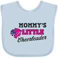 thumbnail image 3 of Inktastic Mommy's Little Cheerleader with Megaphone and Pom Poms Girls Baby Bib, 3 of 4
