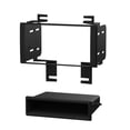 thumbnail image 3 of Metra 99-7616 Single/Double DIN Installation Kit for Select 2012-UP Nissan Rogue Vehicles (Black), 3 of 5