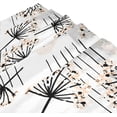 thumbnail image 3 of Plain Dandelion Shower Curtain Bathroom Decorative Shower Curtain Waterproof Washable Reinforced Grommets, 72x72 Inch, 3 of 5