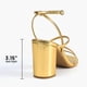thumbnail image 4 of Sandalia DREAM PAIRS Tacón Bloque Grueso Dorado Talla 7.5, 4 of 8