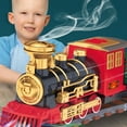 thumbnail image 4 of VSONTOR Toys For Girls And Boys Toy Train Set With Lights And Sounds Steam Christmas Train Set Railway Tracks Battery Operated Toys Kid C, 4 of 9