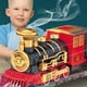 thumbnail image 3 of Toy Train Set With Lights And Sounds Steam Christmas Train Set Railway Tracks Battery Operated Toys Kid, 3 of 9