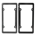 thumbnail image 2 of License Plate Frames, Carbon Fiber Car License Plate Frame, Standard 4 Holes For American Car, 2 of 8