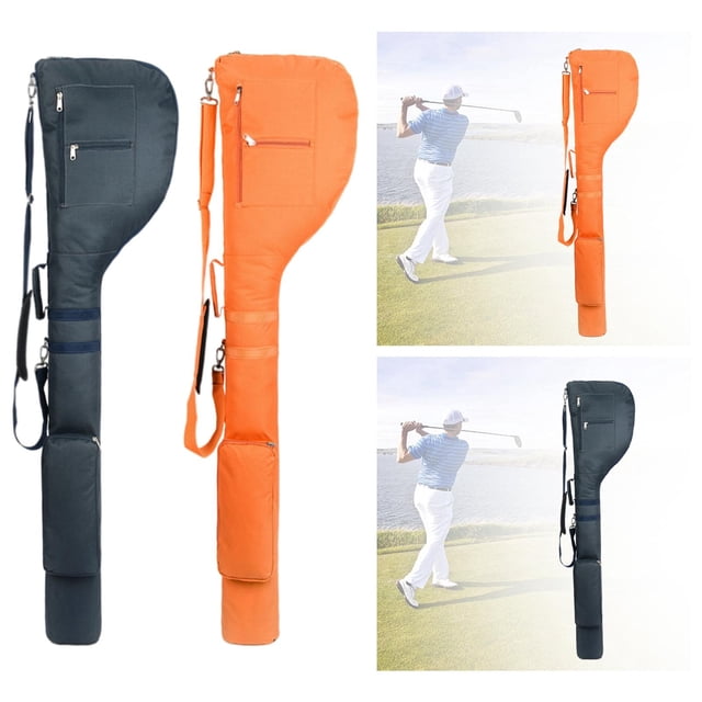 2 Uds., Bolsa Plegable para de Golf, Estuche para Palos, Estuche de Viaje para Entrenamiento de Golf Soledad bolsas de palos de golf
