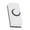 White, variant on Tibvox Wall Mounted Doorbell Switches Garage Door Bells Switches Button Replacement Wiring Door Bells Push Buttons