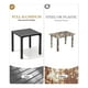 thumbnail image 5 of Mesa auxiliar cuadrada para exteriores Crestlive Products en aluminio, 5 of 8