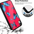 thumbnail image 3 of Étui Rouges pour iPhone TP/iPhone X, Pare-Chocs Antichoc en TPU Souple & Dos Dur en Aluminium Résistant aux Rayures Mignon Girly pour iPhone X, 3 of 6