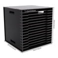 thumbnail image 2 of File Storage Cabinet, Desktop Document Organizer Scrapbook Paper Organizer, 2 of 12