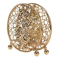 thumbnail image 1 of Servilletero de mesa Sunnimix hueco decorativo elegante para cocina picnic restaurante de Oro 12,5 cm x 5 cm x 12,5 cm, 1 of 8