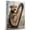 Airedale Terrier, variant on Kuvasz Dog Playing Harp Wall Stretched Canvas Size 8x12 – Kuvasz Canvas Art for Dog Lovers, Harp Canvas Wall Decor