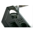 thumbnail image 2 of Studio Designs Futura Glass and Metal  Drafting Table Tower Black/Clear Glass 10067, 2 of 14