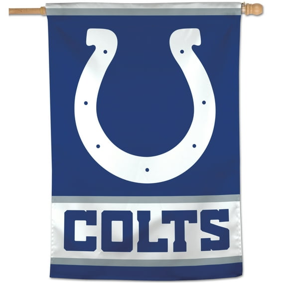 WinCraft Indianapolis Colts 28" x 40" Wordmark Single-Sided Vertical Banner