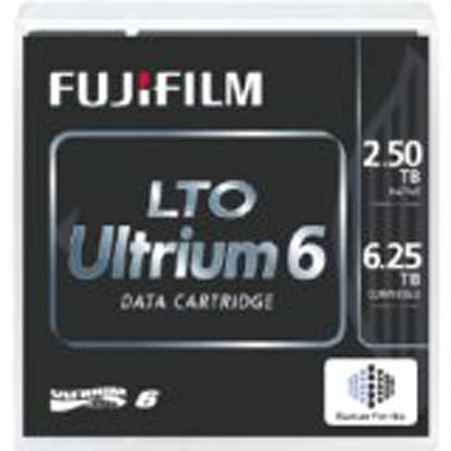 Cartucho de datos Fujifilm LTO Ultrium 6 2,5 TB (nativo) 6,25 TB