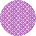 thumbnail image 1 of Ahgly Company Machine Washable Indoor Round Transitional Violet Purple Area Rugs, 7' Round, 1 of 7