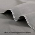 thumbnail image 4 of Ultra Soft and Silky Satin Body Pillowcase, Luxury Long Pillow Cover for Hair and Skin, 20" x 54", Gray, 4 of 6
