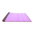 thumbnail image 2 of Ahgly Company Indoor Round Solid Purple Modern Area Rugs, 7' Round, 2 of 4