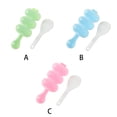 thumbnail image 4 of pitrice Rice Ball Making Mold DIY Kitchen Nonslip Handheld Roll Maker Reusable Restaurant Diner Dining Room Cafe Mould with Spoon Pink, 4 of 8