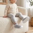 thumbnail image 4 of Meckior Baby Sock Shoes Baby Walking Shoes Infant Non-Slip Breathable Slippers Soft Rubber Sole Sneakers for Baby Boys Girls, 4 of 9