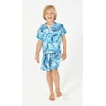 thumbnail image 5 of Hawaii Hangover Boy Aloha Luau Shirt Cabana Set in Simply Blue Palms, 5 of 5
