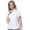 White, variant on Monterey Club Women's X-Cool Collection Solid Golf Polo Shirt #2090