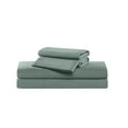 thumbnail image 4 of Truly Soft Green 100% Recycled Microfiber Polyester Sage 4-Piece Queen, Solid Casual themed, Adult Bedding, OEKO-TEX Certified, 4 of 9